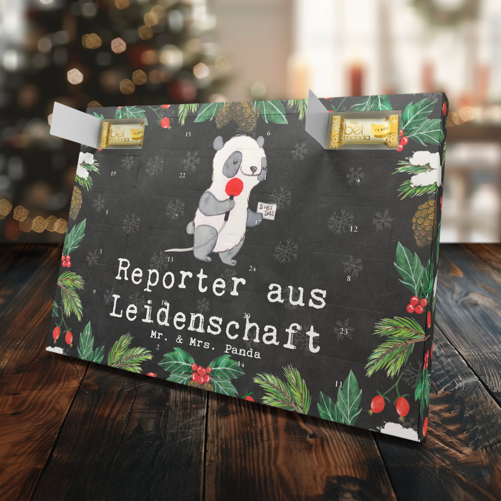 Marzipan Adventskalender Reporter Leidenschaft Marzipan Adventskalender, Beruf, Ausbildung, Jubiläum, Abschied, Rente, Kollege, Kollegin, Geschenk, Schenken, Arbeitskollege, Mitarbeiter, Firma, Danke, Dankeschön