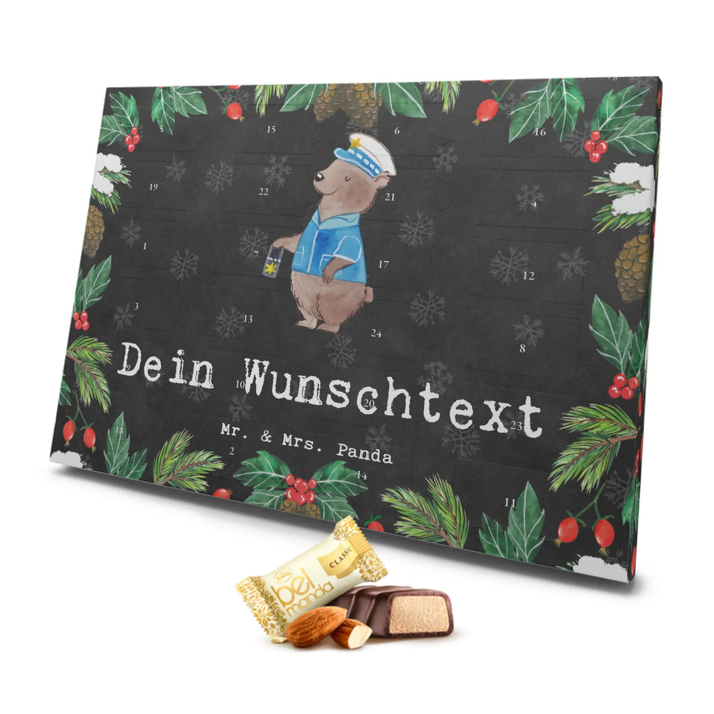 Personalisierter Marzipan Adventskalender Polizeivollzugsbeamter Leidenschaft Personalisierter Marzipan Adventskalender, Beruf, Ausbildung, Jubiläum, Abschied, Rente, Kollege, Kollegin, Geschenk, Schenken, Arbeitskollege, Mitarbeiter, Firma, Danke, Dankeschön, Polizeivollzugsbeamter, Polizist, Polizei