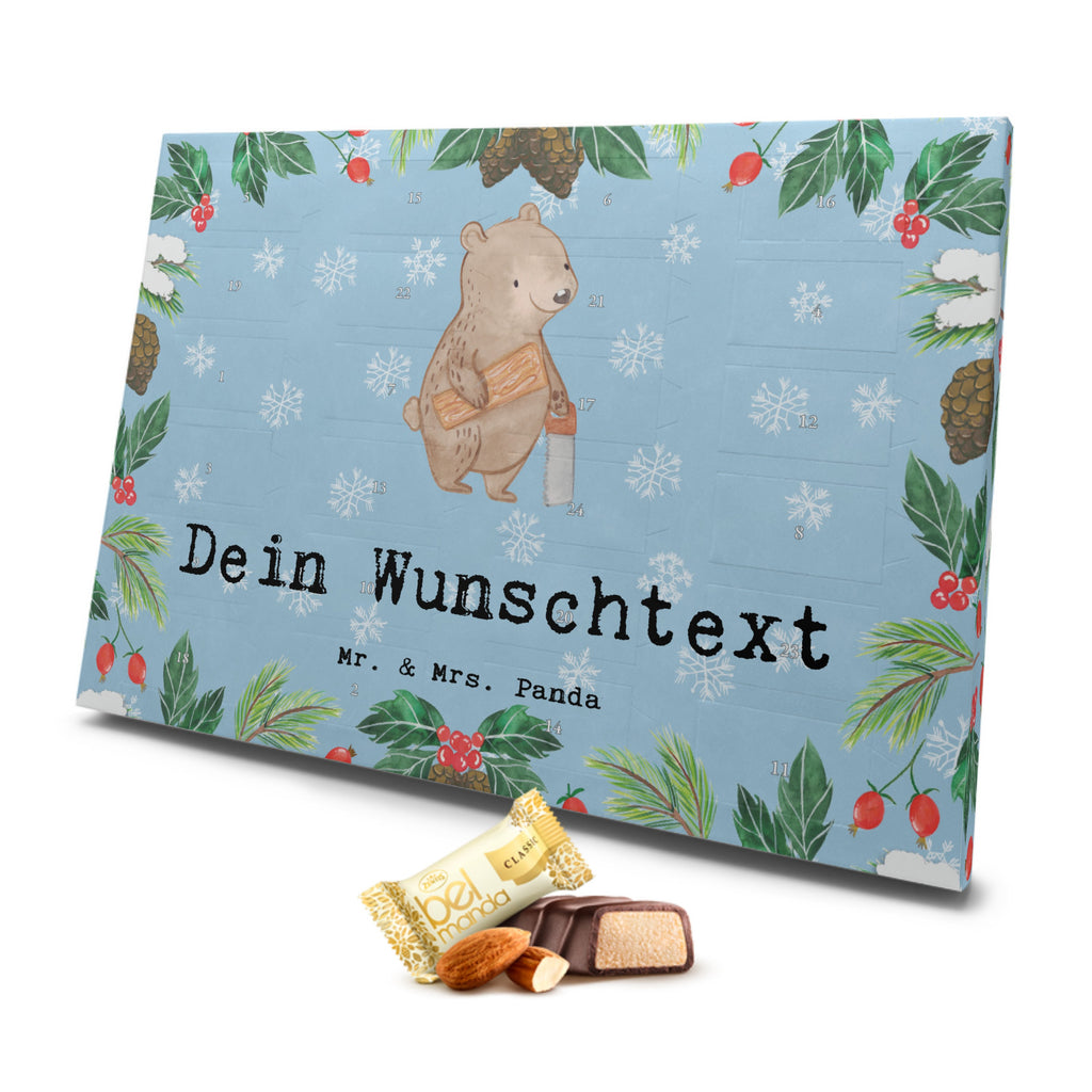 Personalisierter Marzipan Adventskalender Schreiner Leidenschaft Personalisierter Marzipan Adventskalender, Beruf, Ausbildung, Jubiläum, Abschied, Rente, Kollege, Kollegin, Geschenk, Schenken, Arbeitskollege, Mitarbeiter, Firma, Danke, Dankeschön