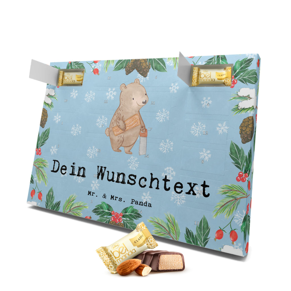 Personalisierter Marzipan Adventskalender Schreiner Leidenschaft Personalisierter Marzipan Adventskalender, Beruf, Ausbildung, Jubiläum, Abschied, Rente, Kollege, Kollegin, Geschenk, Schenken, Arbeitskollege, Mitarbeiter, Firma, Danke, Dankeschön