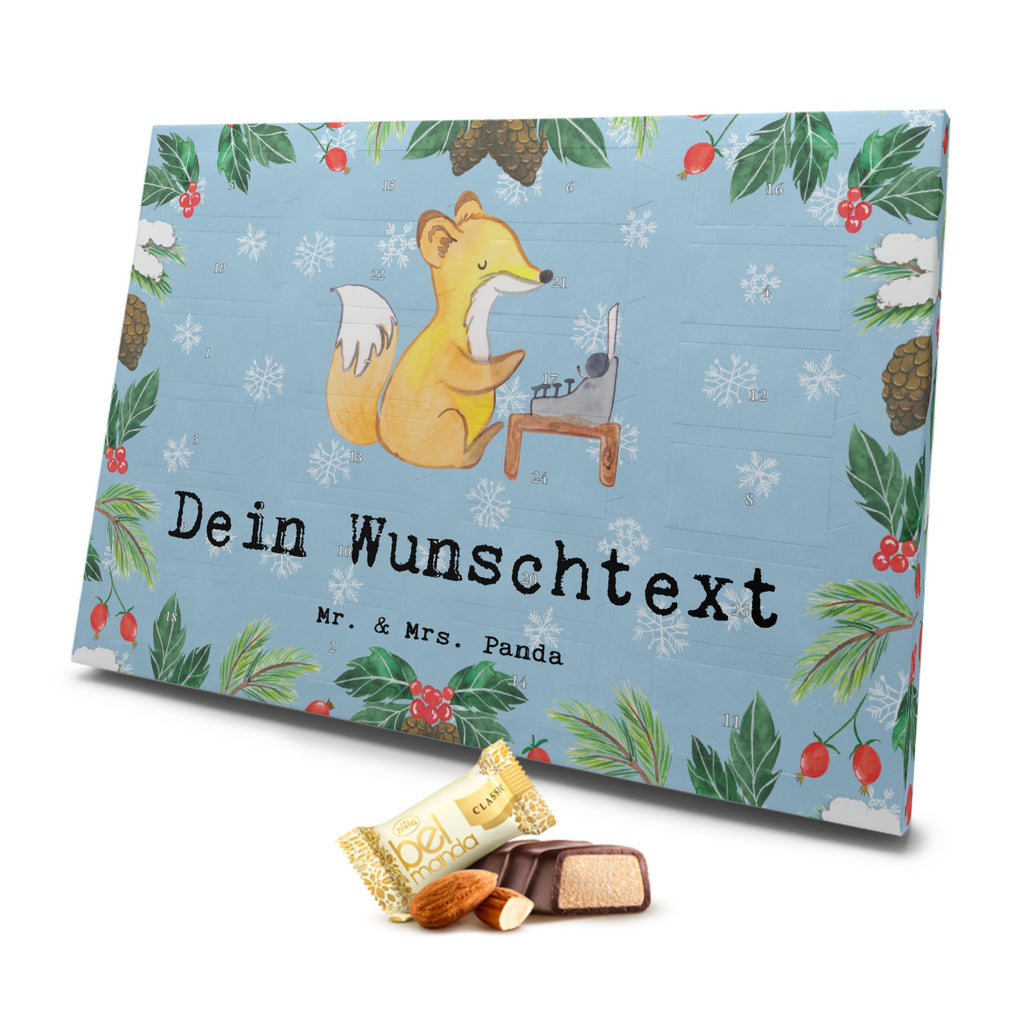 Personalisierter Marzipan Adventskalender Online Redakteur Leidenschaft Personalisierter Marzipan Adventskalender, Beruf, Ausbildung, Jubiläum, Abschied, Rente, Kollege, Kollegin, Geschenk, Schenken, Arbeitskollege, Mitarbeiter, Firma, Danke, Dankeschön