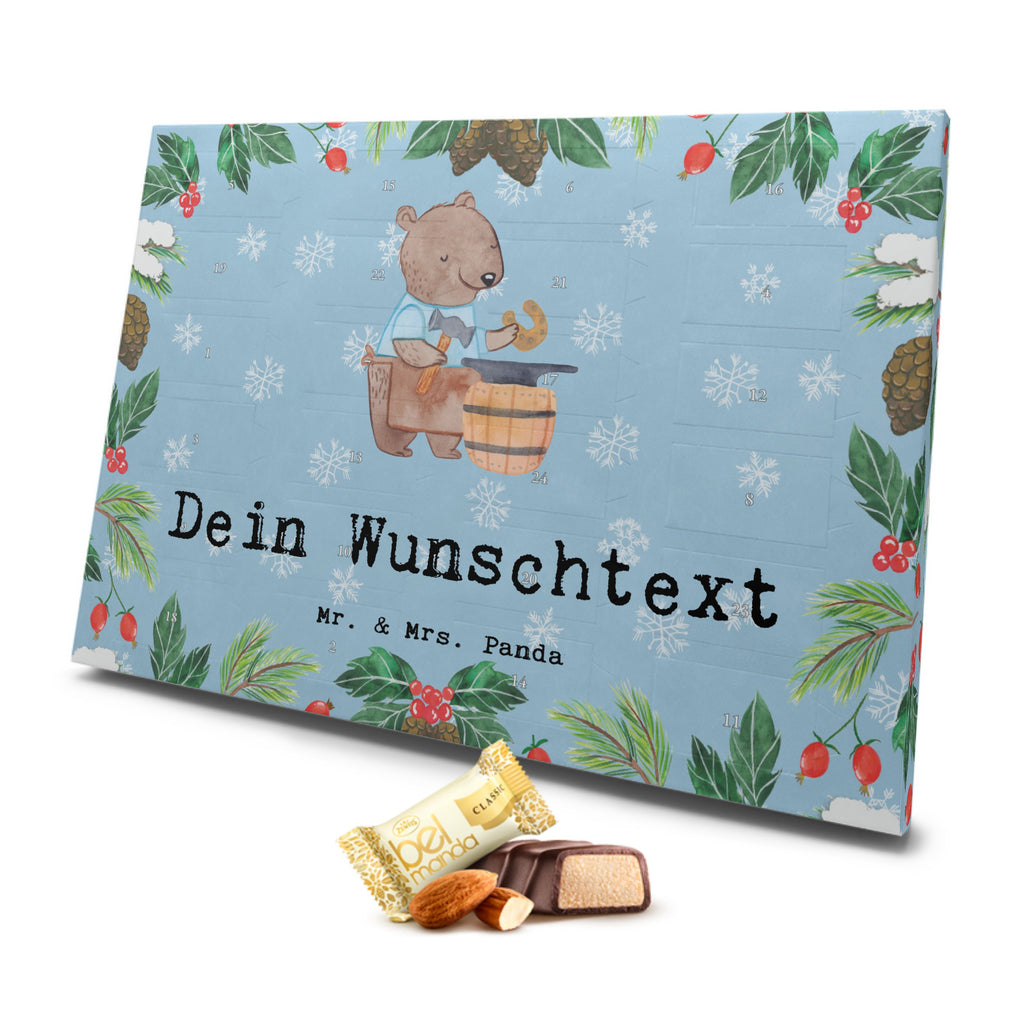 Personalisierter Marzipan Adventskalender Schmied Leidenschaft Personalisierter Marzipan Adventskalender, Beruf, Ausbildung, Jubiläum, Abschied, Rente, Kollege, Kollegin, Geschenk, Schenken, Arbeitskollege, Mitarbeiter, Firma, Danke, Dankeschön