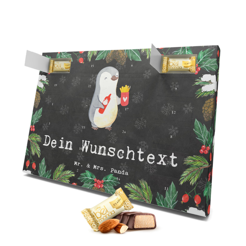 Personalisierter Marzipan Adventskalender Imbissbesitzer Leidenschaft Personalisierter Marzipan Adventskalender, Beruf, Ausbildung, Jubiläum, Abschied, Rente, Kollege, Kollegin, Geschenk, Schenken, Arbeitskollege, Mitarbeiter, Firma, Danke, Dankeschön, Imbissbesitzer, Imbissverkäufer, Pommesverkäufer, Pommesliebe