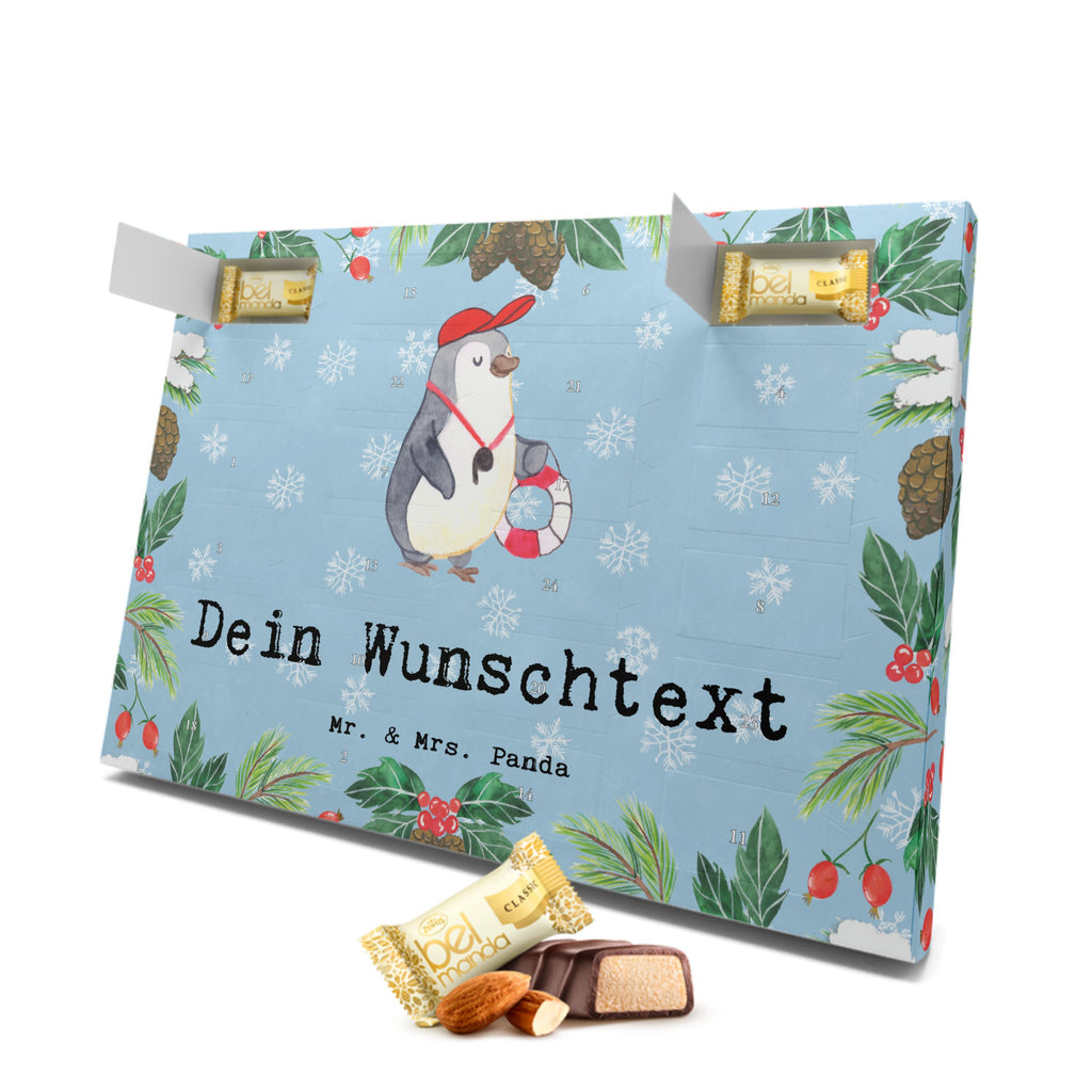 Personalisierter Marzipan Adventskalender Bademeister Leidenschaft Personalisierter Marzipan Adventskalender, Beruf, Ausbildung, Jubiläum, Abschied, Rente, Kollege, Kollegin, Geschenk, Schenken, Arbeitskollege, Mitarbeiter, Firma, Danke, Dankeschön, Bademeister, Rettungsschwimmer, Schwimmmeister, Schwimmbad, Freibad, Badeanstalt, Schwimmverein, Schwimmschule