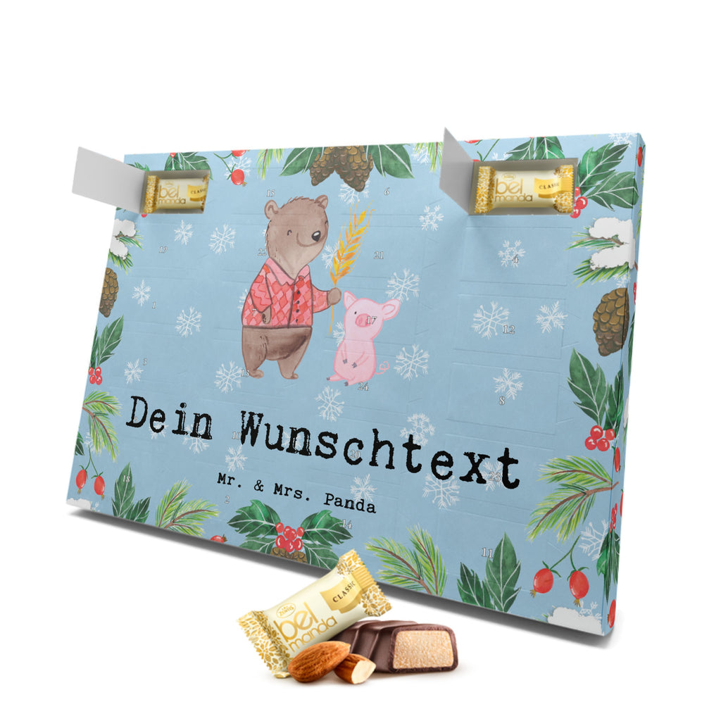 Personalisierter Marzipan Adventskalender Bauer Leidenschaft Personalisierter Marzipan Adventskalender, Beruf, Ausbildung, Jubiläum, Abschied, Rente, Kollege, Kollegin, Geschenk, Schenken, Arbeitskollege, Mitarbeiter, Firma, Danke, Dankeschön, Landwirt; Bauer, Tierwirt, Agronom, Farmer, Bauernhof