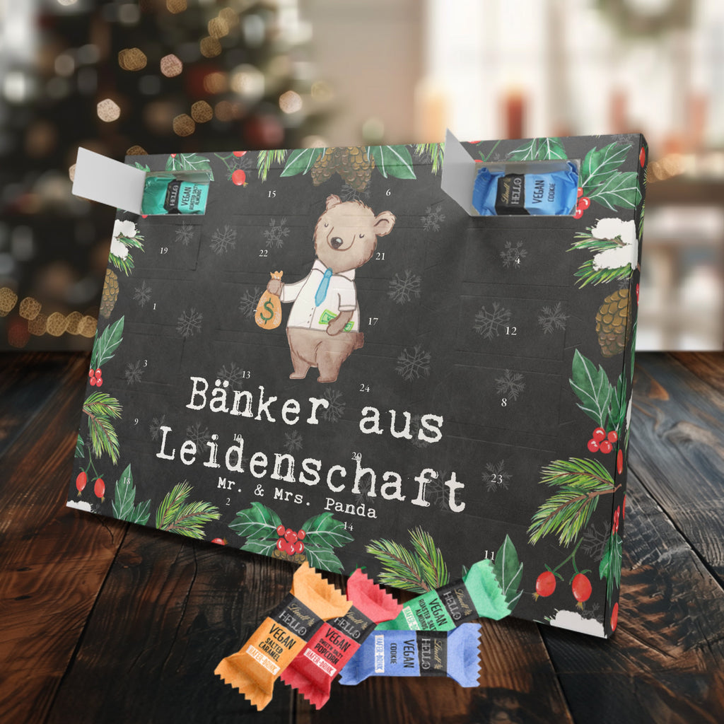 Veganer Adventskalender Bänker Leidenschaft Schokoladen Adventskalender, Beruf, Ausbildung, Jubiläum, Abschied, Rente, Kollege, Kollegin, Geschenk, Schenken, Arbeitskollege, Mitarbeiter, Firma, Danke, Dankeschön, Bänker, Bankfachmann, Bankangestellter, Bankberater