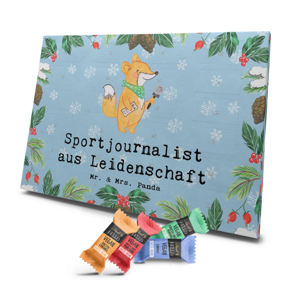 Veganer Adventskalender Sportjournalist Leidenschaft Schokoladen Adventskalender, Beruf, Ausbildung, Jubiläum, Abschied, Rente, Kollege, Kollegin, Geschenk, Schenken, Arbeitskollege, Mitarbeiter, Firma, Danke, Dankeschön, Sportjournalist, Journalist, Reporter, Redakteur, Pressebüro, Studium