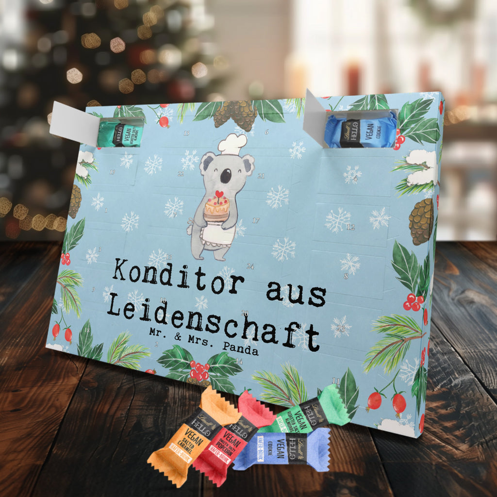 Veganer Adventskalender Konditor Leidenschaft Schokoladen Adventskalender, Beruf, Ausbildung, Jubiläum, Abschied, Rente, Kollege, Kollegin, Geschenk, Schenken, Arbeitskollege, Mitarbeiter, Firma, Danke, Dankeschön, Konditor, Kuchenbäcker, Patissier, Confiseur, Bäcker