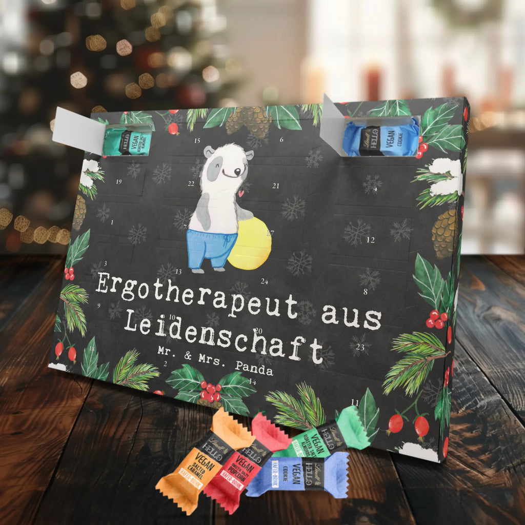 Veganer Adventskalender Ergotherapeut Leidenschaft Schokoladen Adventskalender, Beruf, Ausbildung, Jubiläum, Abschied, Rente, Kollege, Kollegin, Geschenk, Schenken, Arbeitskollege, Mitarbeiter, Firma, Danke, Dankeschön, Ergotherapeut, Ergotherapie