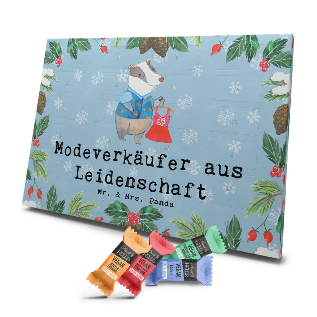 Veganer Adventskalender Modeverkäufer Leidenschaft Schokoladen Adventskalender, Beruf, Ausbildung, Jubiläum, Abschied, Rente, Kollege, Kollegin, Geschenk, Schenken, Arbeitskollege, Mitarbeiter, Firma, Danke, Dankeschön, Modeverkäufer, Verkäufer, Fashion Store