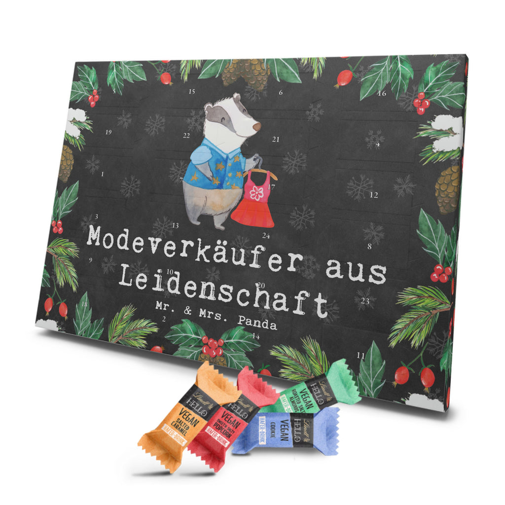 Veganer Adventskalender Modeverkäufer Leidenschaft Schokoladen Adventskalender, Beruf, Ausbildung, Jubiläum, Abschied, Rente, Kollege, Kollegin, Geschenk, Schenken, Arbeitskollege, Mitarbeiter, Firma, Danke, Dankeschön, Modeverkäufer, Verkäufer, Fashion Store