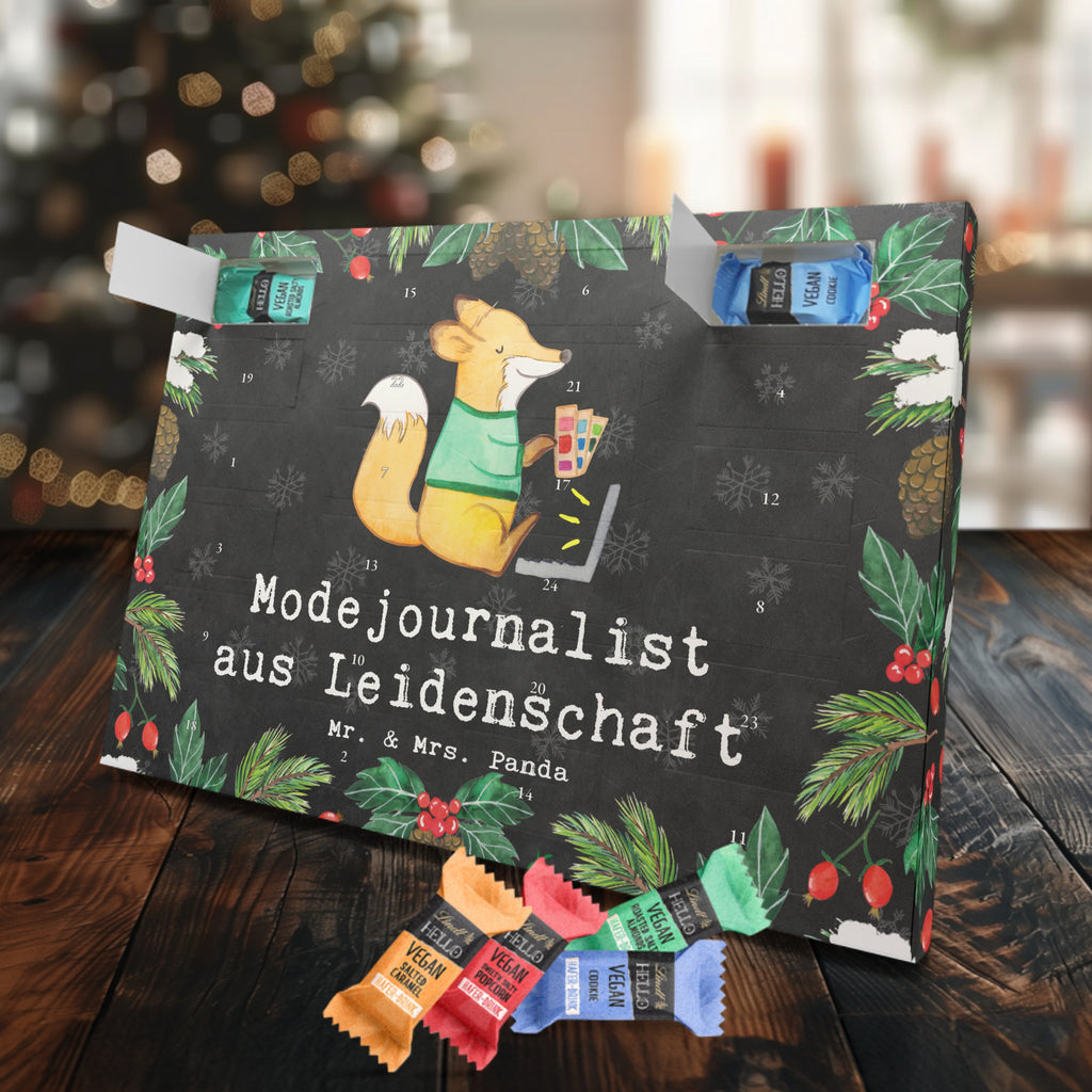 Veganer Adventskalender Modejournalist Leidenschaft Schokoladen Adventskalender, Beruf, Ausbildung, Jubiläum, Abschied, Rente, Kollege, Kollegin, Geschenk, Schenken, Arbeitskollege, Mitarbeiter, Firma, Danke, Dankeschön, Modejournalist, Journalist, Reporter, Redakteur, Pressebüro, Studium