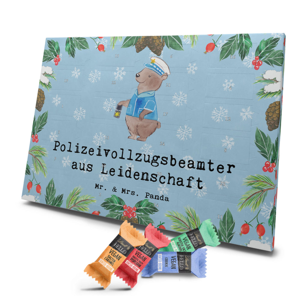 Veganer Adventskalender Polizeivollzugsbeamter Leidenschaft Schokoladen Adventskalender, Beruf, Ausbildung, Jubiläum, Abschied, Rente, Kollege, Kollegin, Geschenk, Schenken, Arbeitskollege, Mitarbeiter, Firma, Danke, Dankeschön, Polizeivollzugsbeamter, Polizist, Polizei