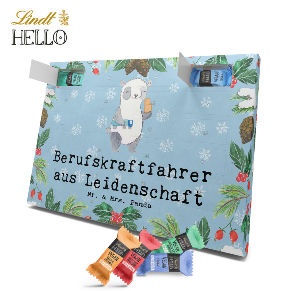 Veganer Adventskalender Berufskraftfahrer Leidenschaft Schokoladen Adventskalender, Beruf, Ausbildung, Jubiläum, Abschied, Rente, Kollege, Kollegin, Geschenk, Schenken, Arbeitskollege, Mitarbeiter, Firma, Danke, Dankeschön