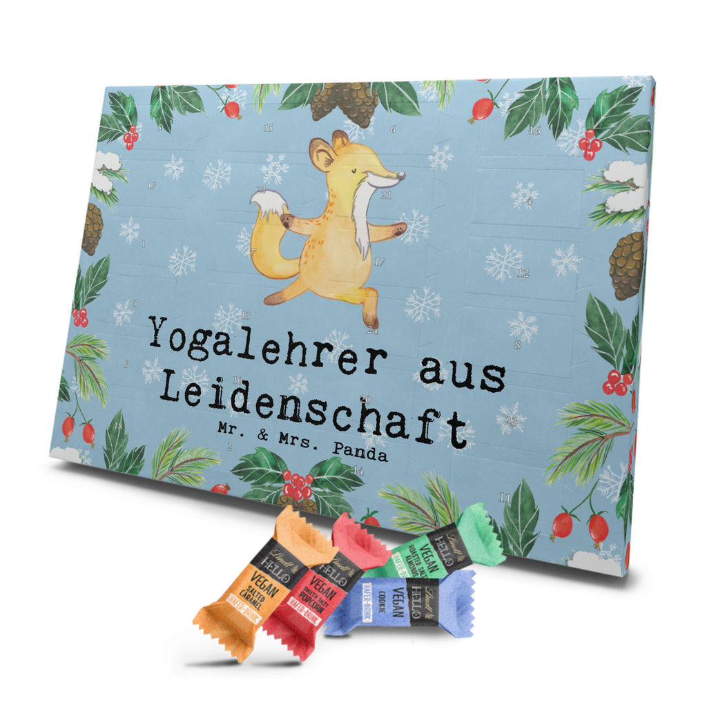 Veganer Adventskalender Yogalehrer Leidenschaft Schokoladen Adventskalender, Beruf, Ausbildung, Jubiläum, Abschied, Rente, Kollege, Kollegin, Geschenk, Schenken, Arbeitskollege, Mitarbeiter, Firma, Danke, Dankeschön