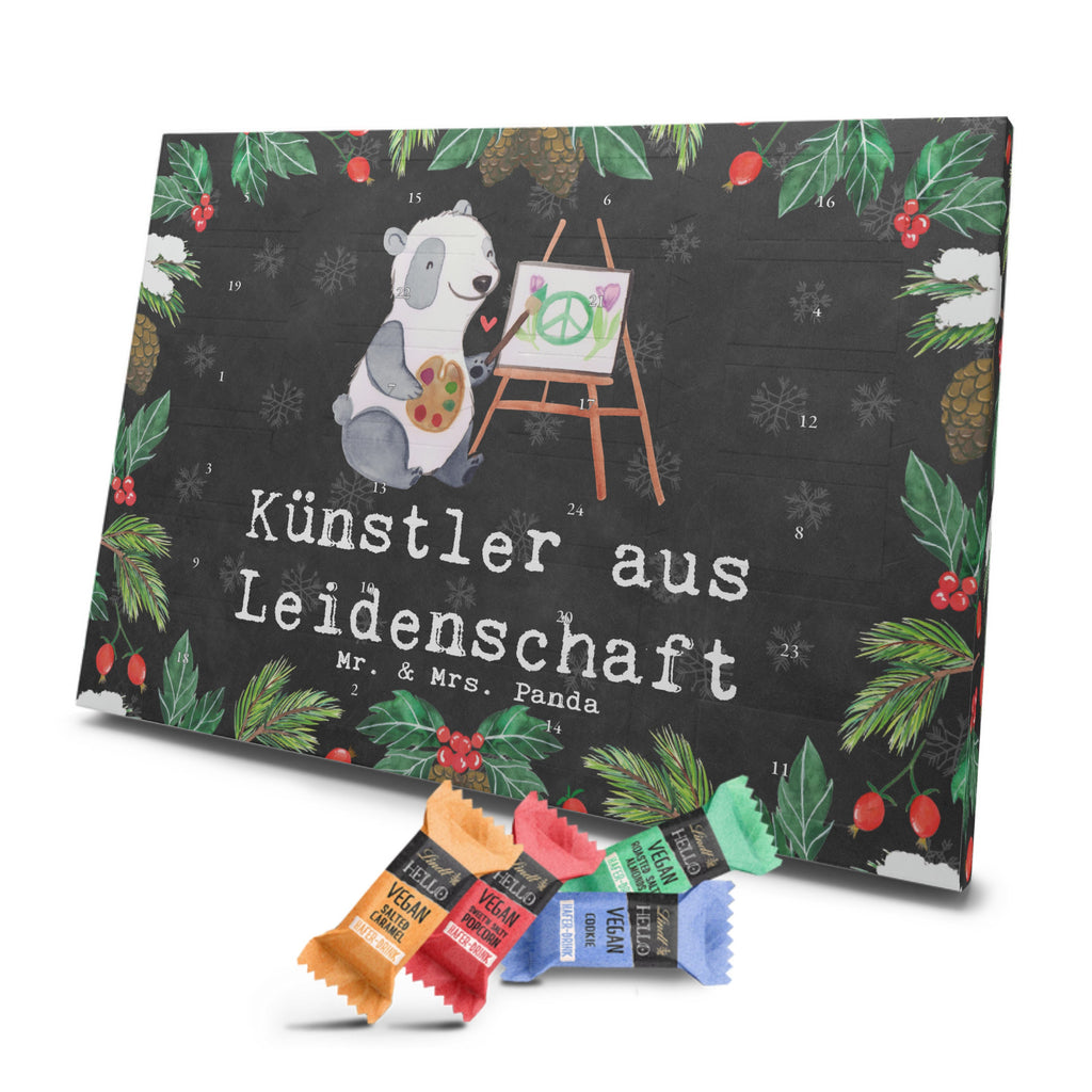 Veganer Adventskalender Künstler Leidenschaft Schokoladen Adventskalender, Beruf, Ausbildung, Jubiläum, Abschied, Rente, Kollege, Kollegin, Geschenk, Schenken, Arbeitskollege, Mitarbeiter, Firma, Danke, Dankeschön, Künstler, Maler, Kunstmaler, Galerie Eröffnung, Kunstschule