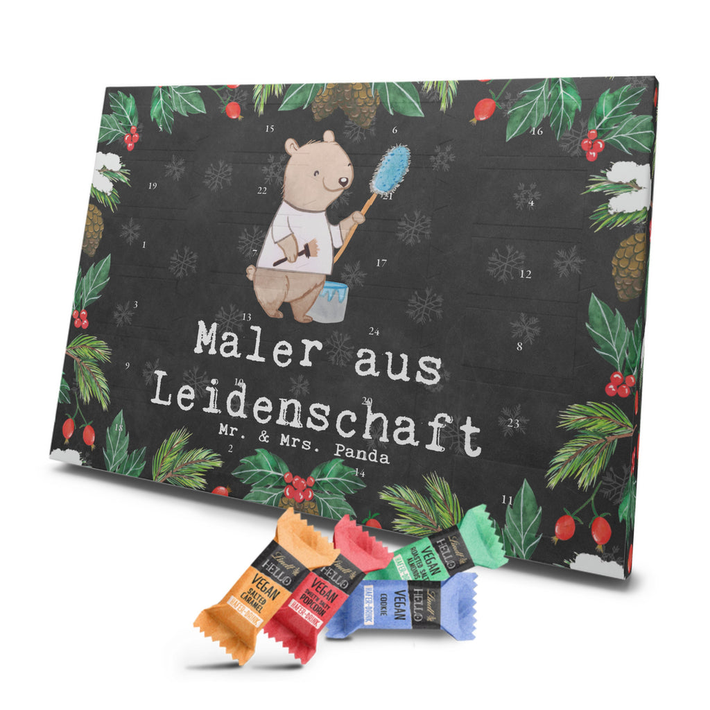 Veganer Adventskalender Maler Leidenschaft Schokoladen Adventskalender, Beruf, Ausbildung, Jubiläum, Abschied, Rente, Kollege, Kollegin, Geschenk, Schenken, Arbeitskollege, Mitarbeiter, Firma, Danke, Dankeschön, Maler, Malermeister, Gesellenprüfung, Meisterprüfung, Malerbetrieb