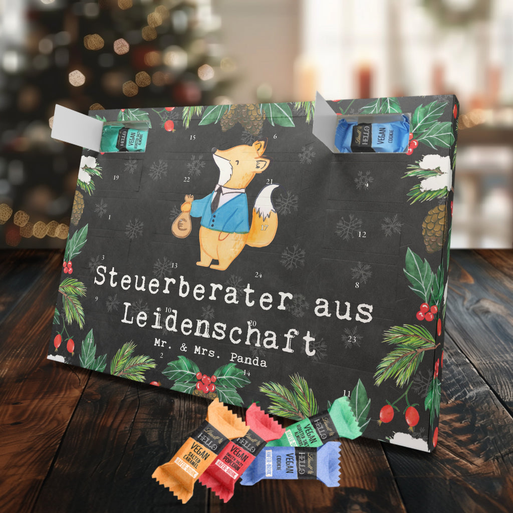 Veganer Adventskalender Steuerberater Leidenschaft Schokoladen Adventskalender, Beruf, Ausbildung, Jubiläum, Abschied, Rente, Kollege, Kollegin, Geschenk, Schenken, Arbeitskollege, Mitarbeiter, Firma, Danke, Dankeschön