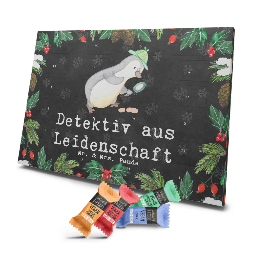 Veganer Adventskalender Detektiv Leidenschaft Schokoladen Adventskalender, Beruf, Ausbildung, Jubiläum, Abschied, Rente, Kollege, Kollegin, Geschenk, Schenken, Arbeitskollege, Mitarbeiter, Firma, Danke, Dankeschön, Detektiv, Ermittler, Agent, Privatdetektei, Berufsdetektiv, Wirtschaftsdetektei, Detektivausbildung, Spurensuche