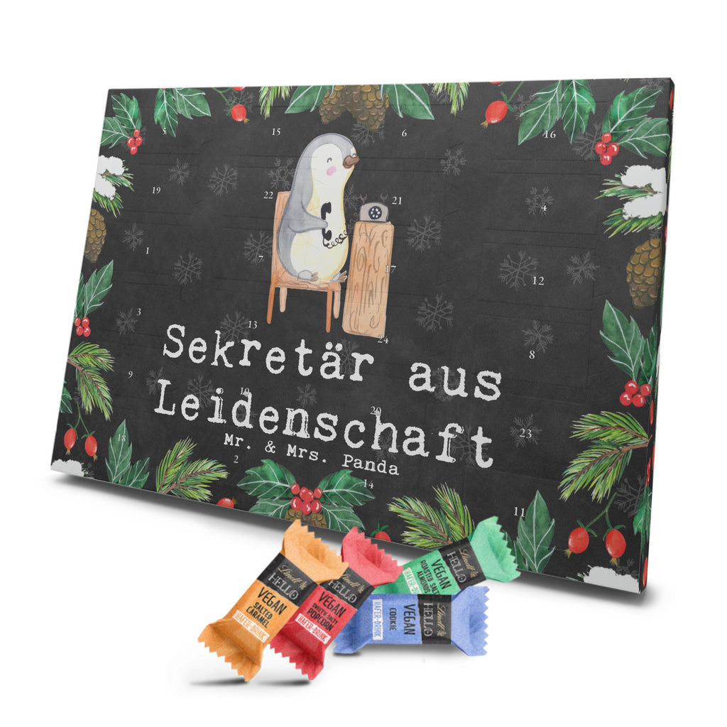 Veganer Adventskalender Sekretär Leidenschaft Schokoladen Adventskalender, Beruf, Ausbildung, Jubiläum, Abschied, Rente, Kollege, Kollegin, Geschenk, Schenken, Arbeitskollege, Mitarbeiter, Firma, Danke, Dankeschön