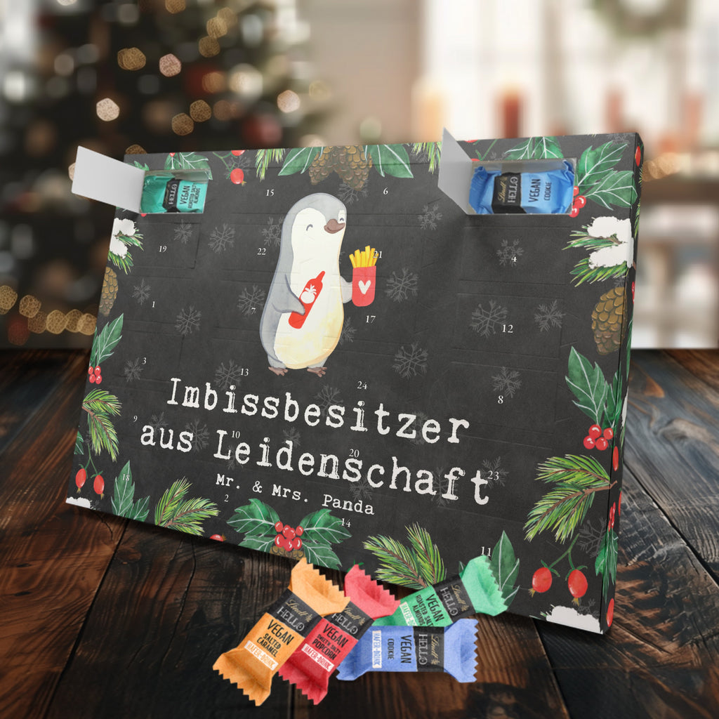 Veganer Adventskalender Imbissbesitzer Leidenschaft Schokoladen Adventskalender, Beruf, Ausbildung, Jubiläum, Abschied, Rente, Kollege, Kollegin, Geschenk, Schenken, Arbeitskollege, Mitarbeiter, Firma, Danke, Dankeschön, Imbissbesitzer, Imbissverkäufer, Pommesverkäufer, Pommesliebe