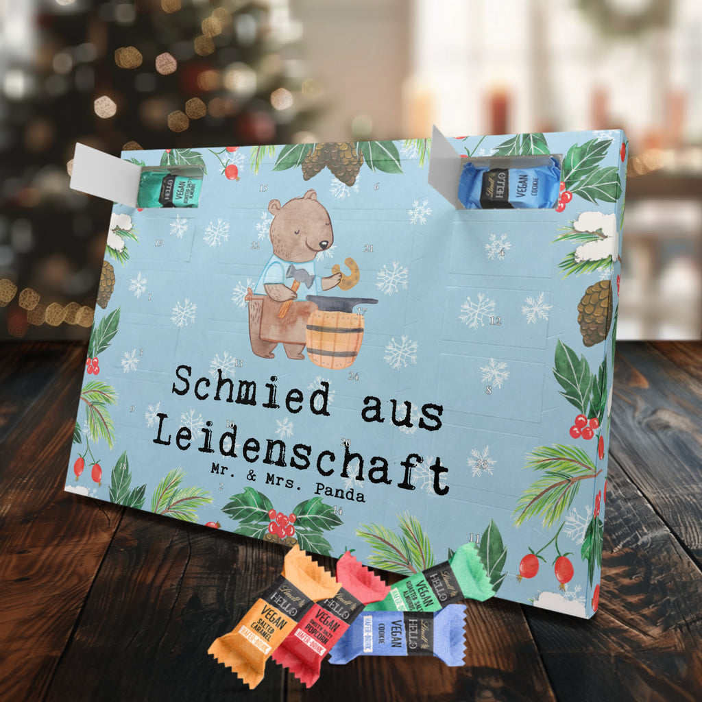 Veganer Adventskalender Schmied Leidenschaft Schokoladen Adventskalender, Beruf, Ausbildung, Jubiläum, Abschied, Rente, Kollege, Kollegin, Geschenk, Schenken, Arbeitskollege, Mitarbeiter, Firma, Danke, Dankeschön