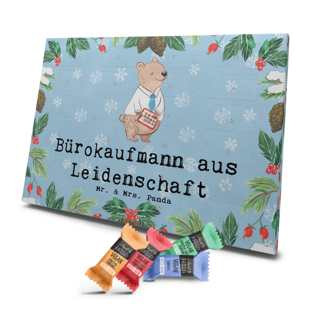 Veganer Adventskalender Bürokaufmann Leidenschaft Schokoladen Adventskalender, Beruf, Ausbildung, Jubiläum, Abschied, Rente, Kollege, Kollegin, Geschenk, Schenken, Arbeitskollege, Mitarbeiter, Firma, Danke, Dankeschön, Bürokaufmann, Kaufmann für Büromanagement