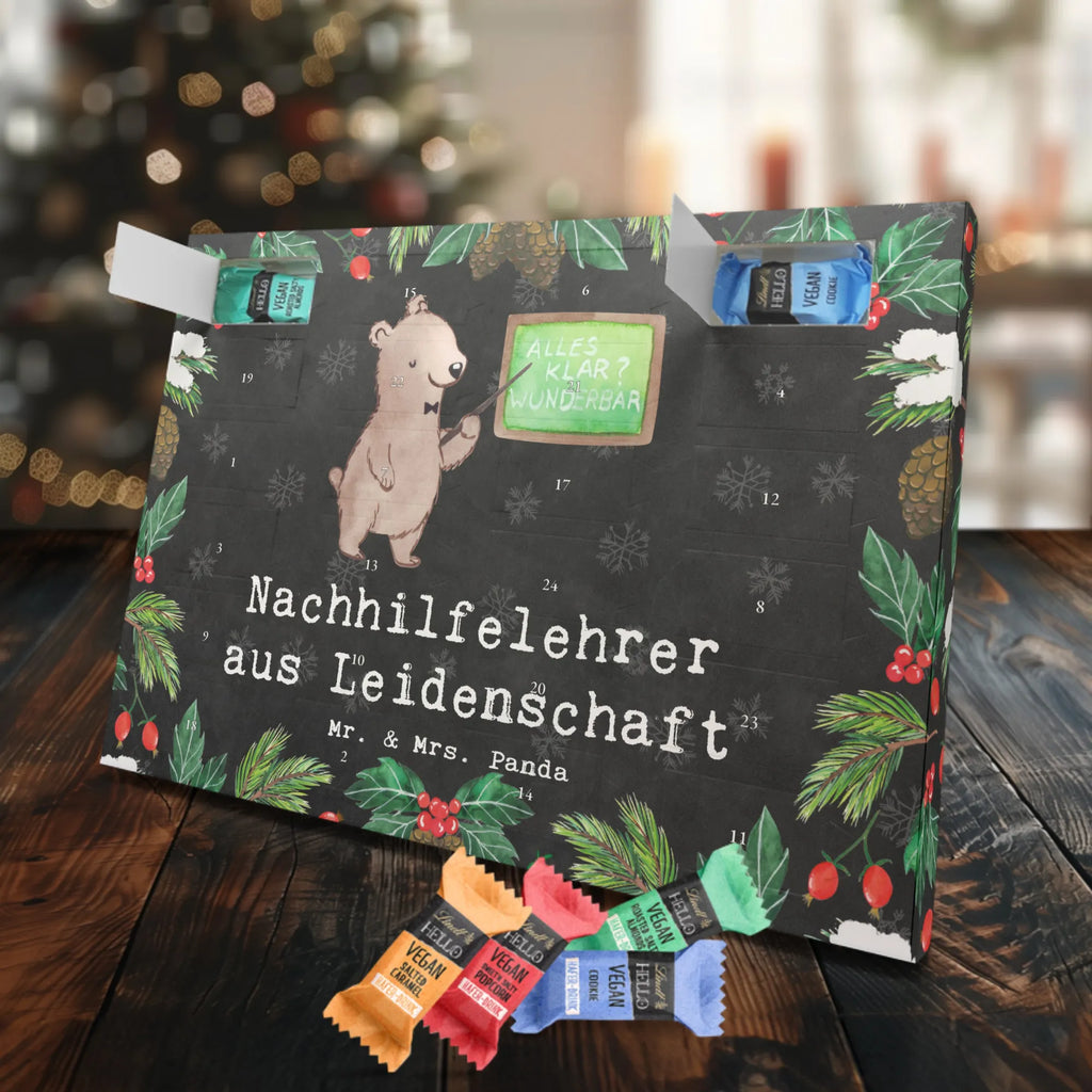 Veganer Adventskalender Nachhilfelehrer Leidenschaft Schokoladen Adventskalender, Beruf, Ausbildung, Jubiläum, Abschied, Rente, Kollege, Kollegin, Geschenk, Schenken, Arbeitskollege, Mitarbeiter, Firma, Danke, Dankeschön, Nachhilfelehrer, Nachhilfeschule, Nachhilfeunterricht