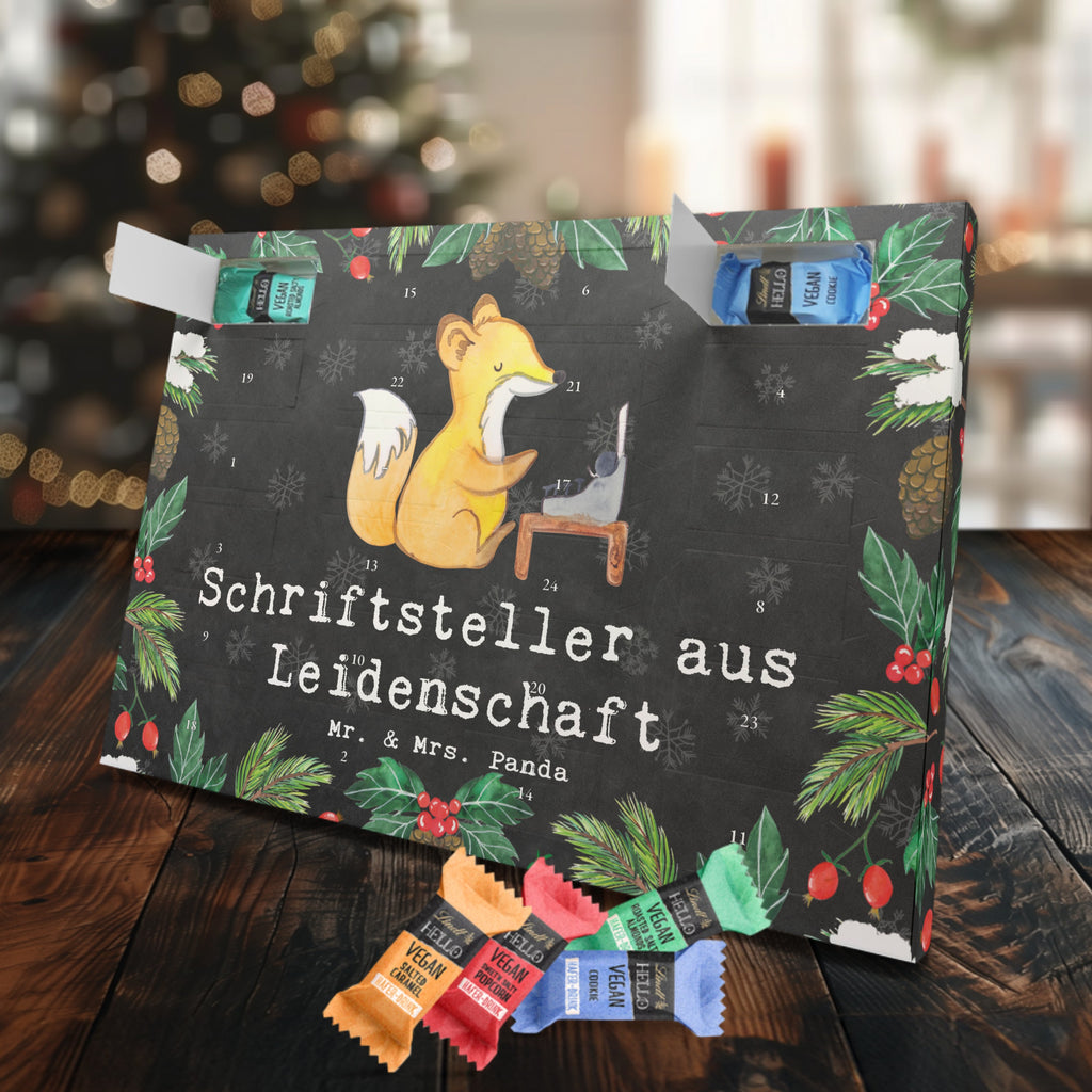 Veganer Adventskalender Schriftsteller Leidenschaft Schokoladen Adventskalender, Beruf, Ausbildung, Jubiläum, Abschied, Rente, Kollege, Kollegin, Geschenk, Schenken, Arbeitskollege, Mitarbeiter, Firma, Danke, Dankeschön, Autor, Buchveröffentlichung, Schriftsteller, Verlag, Geschichtenschreiber, Hobbyautor