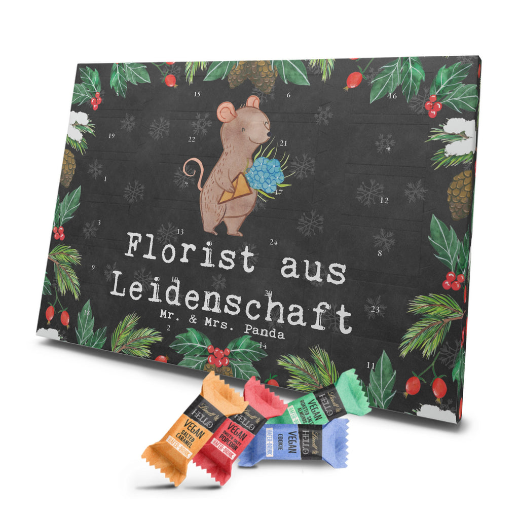 Veganer Adventskalender Florist Leidenschaft Schokoladen Adventskalender, Beruf, Ausbildung, Jubiläum, Abschied, Rente, Kollege, Kollegin, Geschenk, Schenken, Arbeitskollege, Mitarbeiter, Firma, Danke, Dankeschön, Blumenhändler, Florist, Blumenlanden, Blumenprofi