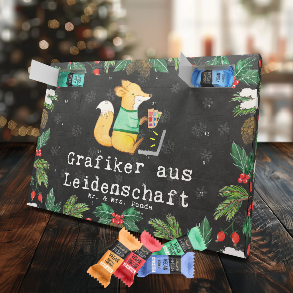 Veganer Adventskalender Grafiker Leidenschaft Schokoladen Adventskalender, Beruf, Ausbildung, Jubiläum, Abschied, Rente, Kollege, Kollegin, Geschenk, Schenken, Arbeitskollege, Mitarbeiter, Firma, Danke, Dankeschön, Grafiker, Designer, Mediengestalter, Grafikdesigner