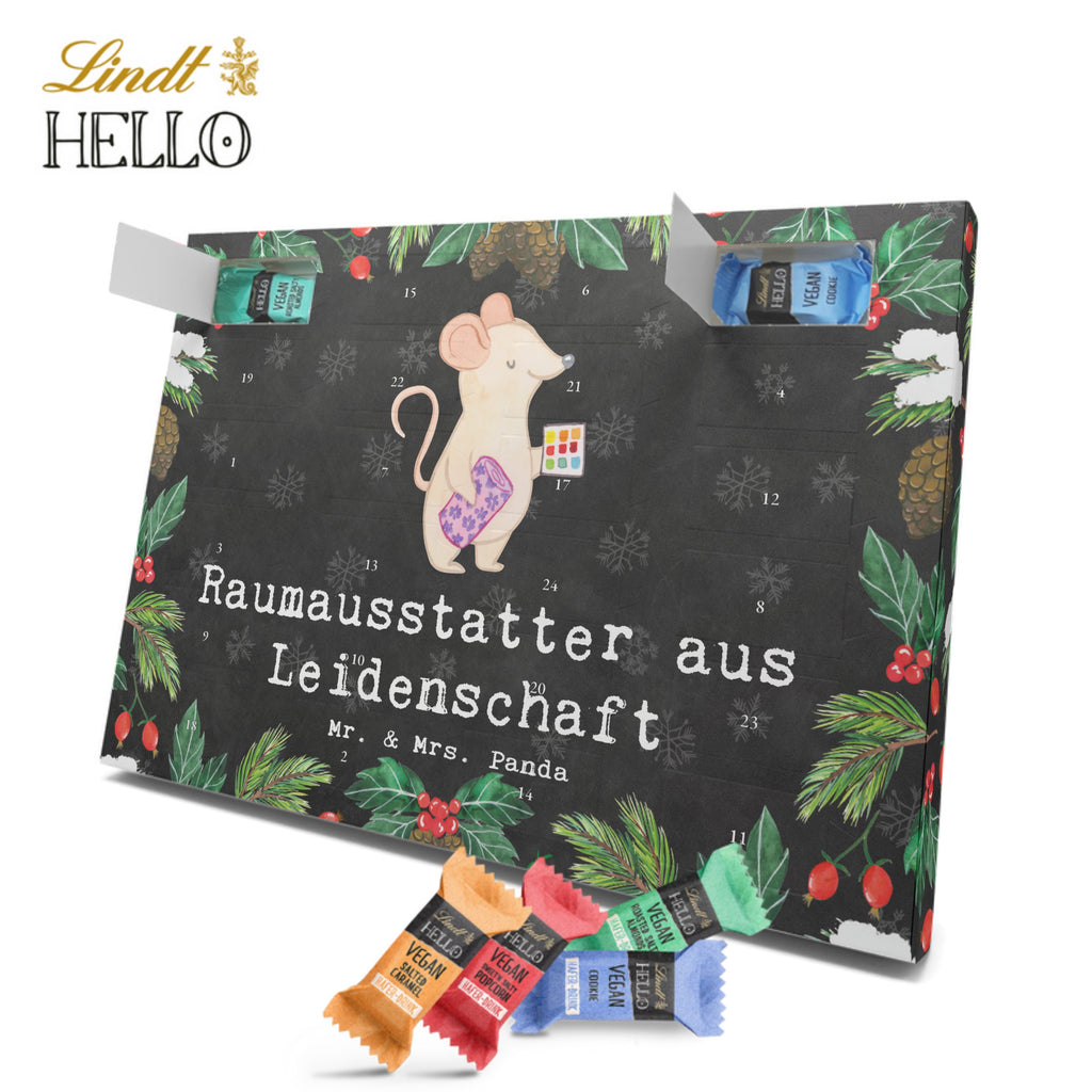 Veganer Adventskalender Raumausstatter Leidenschaft Schokoladen Adventskalender, Beruf, Ausbildung, Jubiläum, Abschied, Rente, Kollege, Kollegin, Geschenk, Schenken, Arbeitskollege, Mitarbeiter, Firma, Danke, Dankeschön