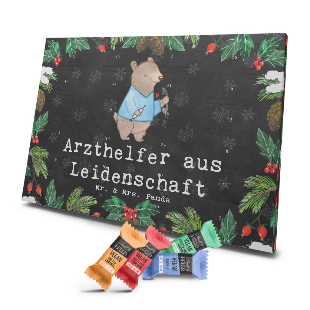 Veganer Adventskalender Arzthelfer Leidenschaft Schokoladen Adventskalender, Beruf, Ausbildung, Jubiläum, Abschied, Rente, Kollege, Kollegin, Geschenk, Schenken, Arbeitskollege, Mitarbeiter, Firma, Danke, Dankeschön, Arzthelfer, Medizinischer Fachangestellter