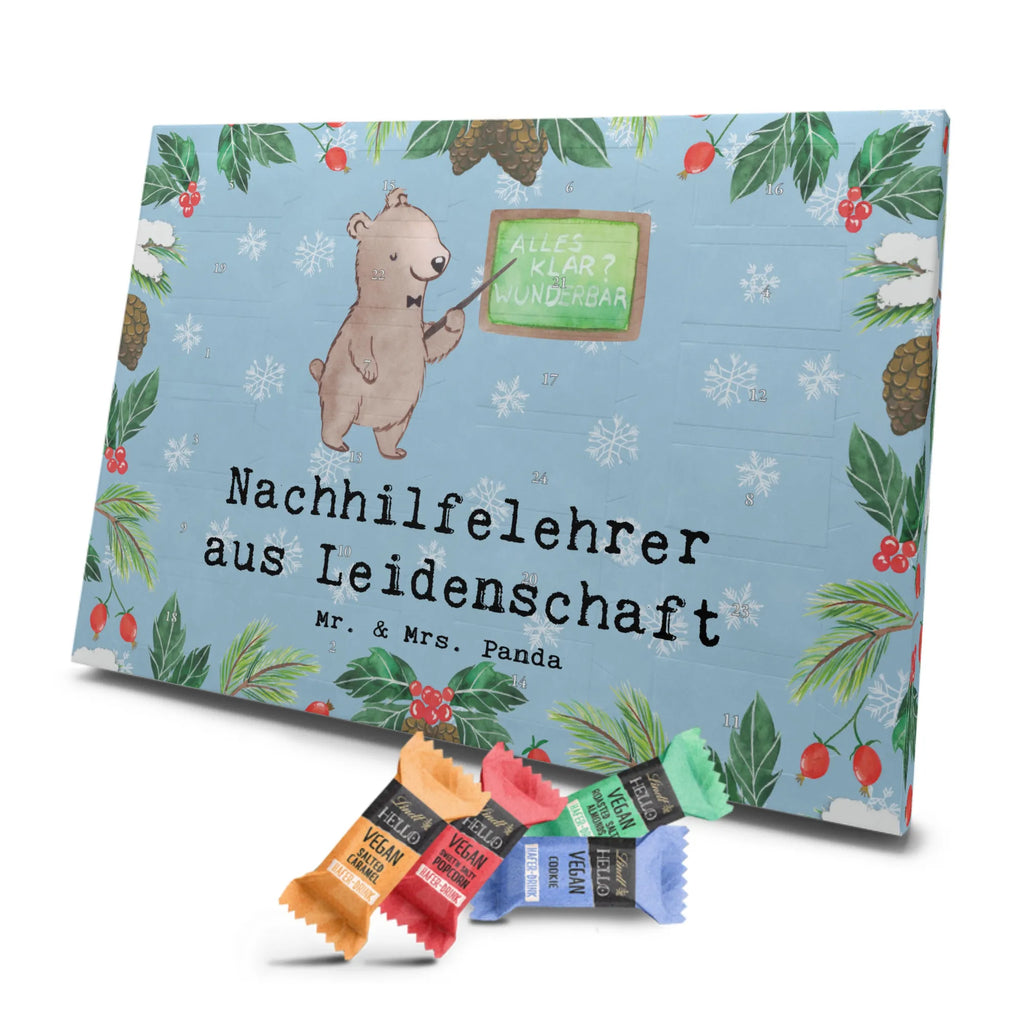 Veganer Adventskalender Nachhilfelehrer Leidenschaft Schokoladen Adventskalender, Beruf, Ausbildung, Jubiläum, Abschied, Rente, Kollege, Kollegin, Geschenk, Schenken, Arbeitskollege, Mitarbeiter, Firma, Danke, Dankeschön, Nachhilfelehrer, Nachhilfeschule, Nachhilfeunterricht