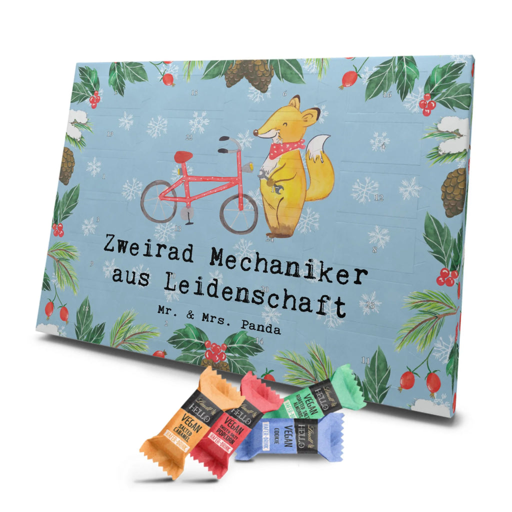 Veganer Adventskalender Zweirad Mechaniker Leidenschaft Schokoladen Adventskalender, Beruf, Ausbildung, Jubiläum, Abschied, Rente, Kollege, Kollegin, Geschenk, Schenken, Arbeitskollege, Mitarbeiter, Firma, Danke, Dankeschön