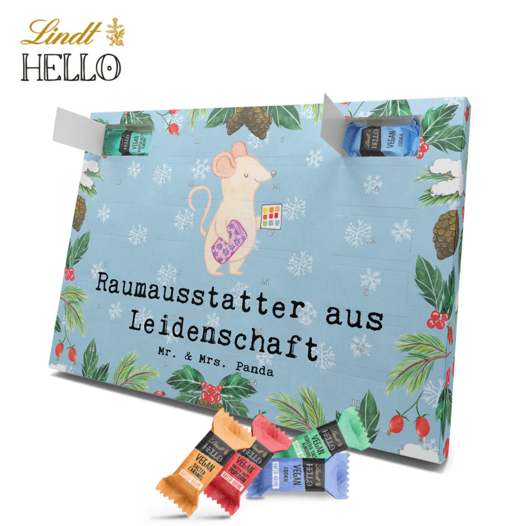 Veganer Adventskalender Raumausstatter Leidenschaft Schokoladen Adventskalender, Beruf, Ausbildung, Jubiläum, Abschied, Rente, Kollege, Kollegin, Geschenk, Schenken, Arbeitskollege, Mitarbeiter, Firma, Danke, Dankeschön