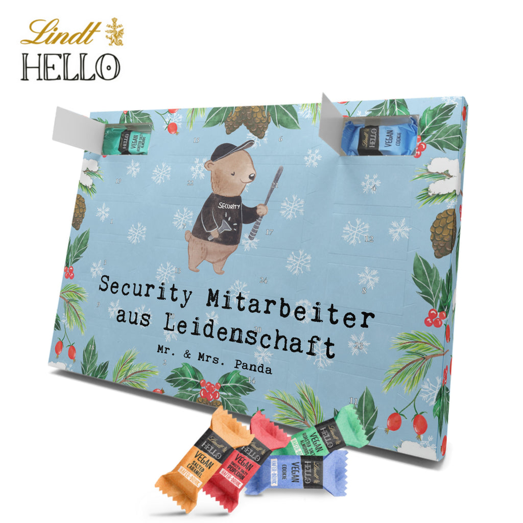 Veganer Adventskalender Security Mitarbeiter Leidenschaft Schokoladen Adventskalender, Beruf, Ausbildung, Jubiläum, Abschied, Rente, Kollege, Kollegin, Geschenk, Schenken, Arbeitskollege, Mitarbeiter, Firma, Danke, Dankeschön