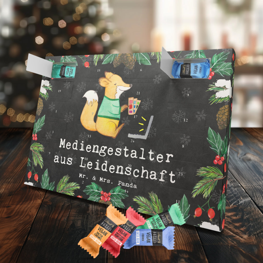 Veganer Adventskalender Mediengestalter Leidenschaft Schokoladen Adventskalender, Beruf, Ausbildung, Jubiläum, Abschied, Rente, Kollege, Kollegin, Geschenk, Schenken, Arbeitskollege, Mitarbeiter, Firma, Danke, Dankeschön, Grafiker, Designer, Mediengestalter, Grafikdesigner