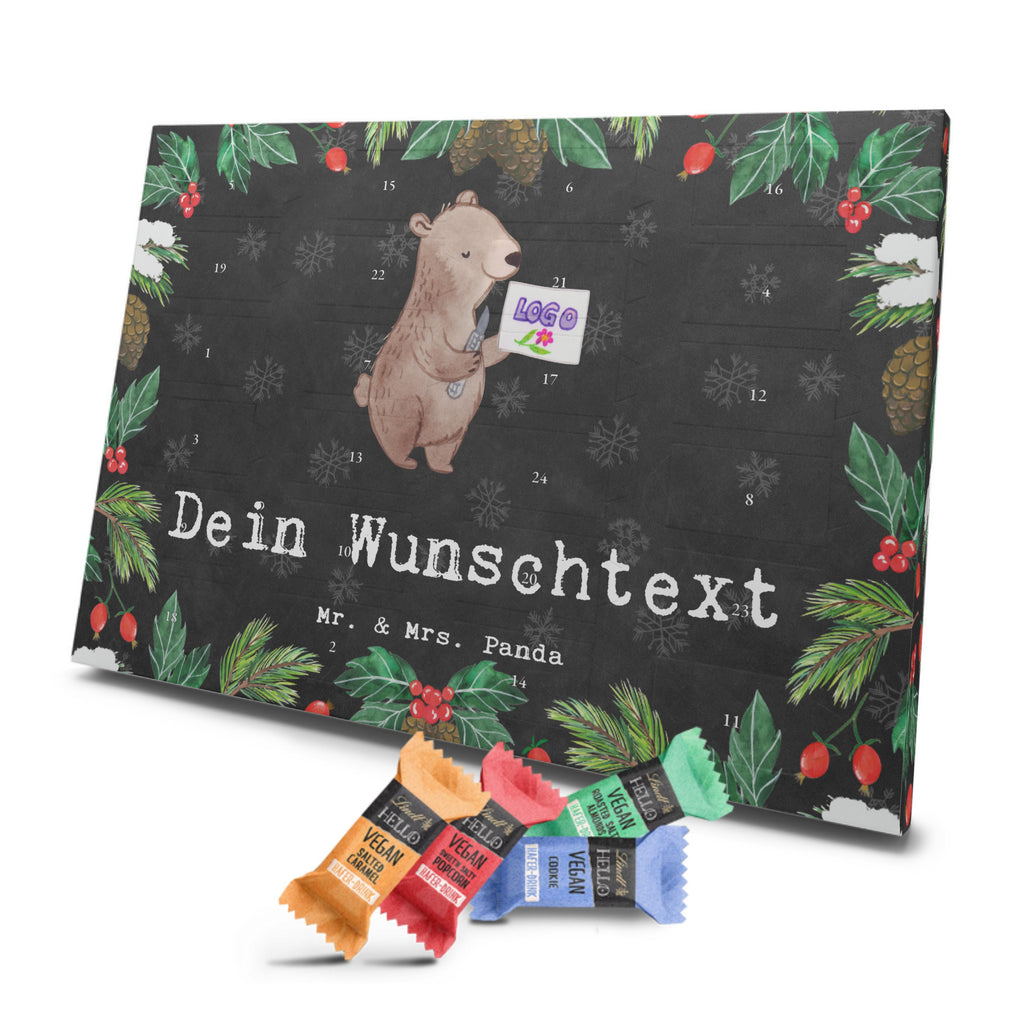 Personalisierter veganer Adventskalender Gestalter für visuelles Marketing Leidenschaft Personalisierter veganer Adventskalender, Beruf, Ausbildung, Jubiläum, Abschied, Rente, Kollege, Kollegin, Geschenk, Schenken, Arbeitskollege, Mitarbeiter, Firma, Danke, Dankeschön