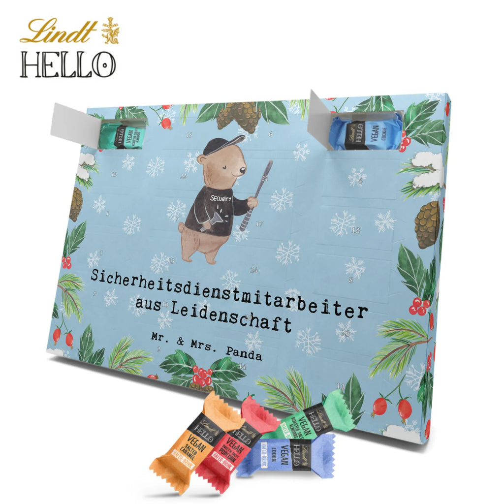 Veganer Adventskalender Sicherheitsdienstmitarbeiter Leidenschaft Schokoladen Adventskalender, Beruf, Ausbildung, Jubiläum, Abschied, Rente, Kollege, Kollegin, Geschenk, Schenken, Arbeitskollege, Mitarbeiter, Firma, Danke, Dankeschön