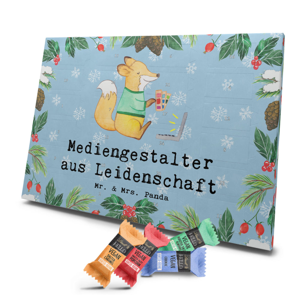 Veganer Adventskalender Mediengestalter Leidenschaft Schokoladen Adventskalender, Beruf, Ausbildung, Jubiläum, Abschied, Rente, Kollege, Kollegin, Geschenk, Schenken, Arbeitskollege, Mitarbeiter, Firma, Danke, Dankeschön, Grafiker, Designer, Mediengestalter, Grafikdesigner