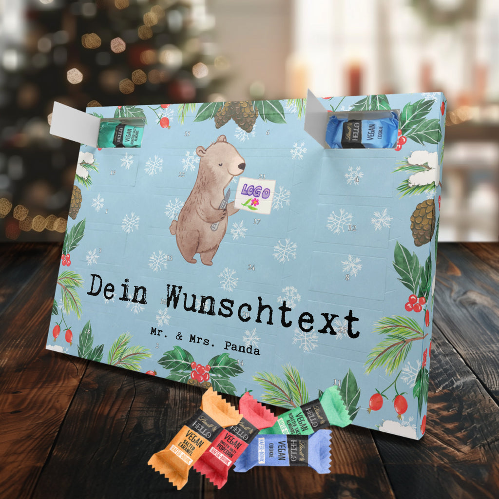 Personalisierter veganer Adventskalender Gestalter für visuelles Marketing Leidenschaft Personalisierter veganer Adventskalender, Beruf, Ausbildung, Jubiläum, Abschied, Rente, Kollege, Kollegin, Geschenk, Schenken, Arbeitskollege, Mitarbeiter, Firma, Danke, Dankeschön