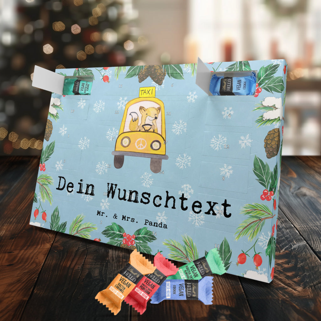 Personalisierter veganer Adventskalender Taxifahrer Leidenschaft Personalisierter veganer Adventskalender, Beruf, Ausbildung, Jubiläum, Abschied, Rente, Kollege, Kollegin, Geschenk, Schenken, Arbeitskollege, Mitarbeiter, Firma, Danke, Dankeschön