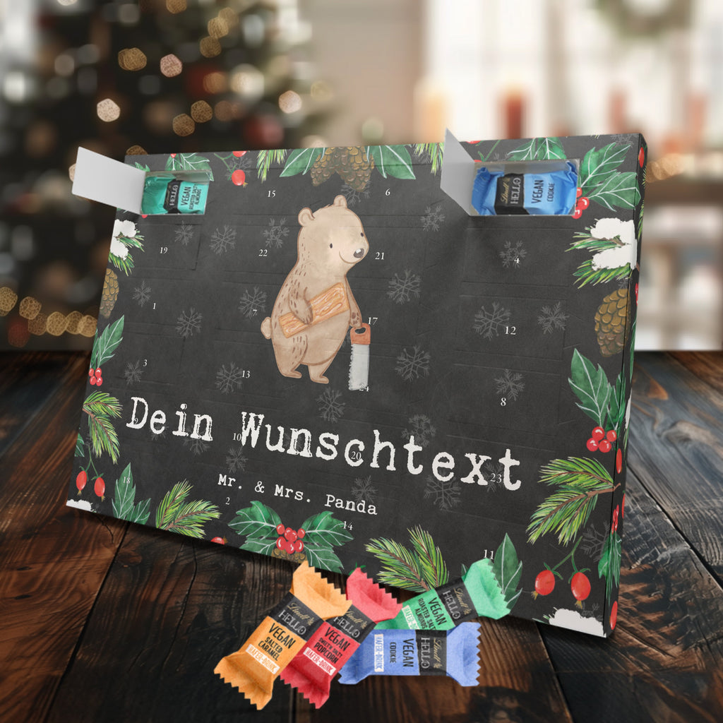 Personalisierter veganer Adventskalender Tischler Leidenschaft Personalisierter veganer Adventskalender, Beruf, Ausbildung, Jubiläum, Abschied, Rente, Kollege, Kollegin, Geschenk, Schenken, Arbeitskollege, Mitarbeiter, Firma, Danke, Dankeschön