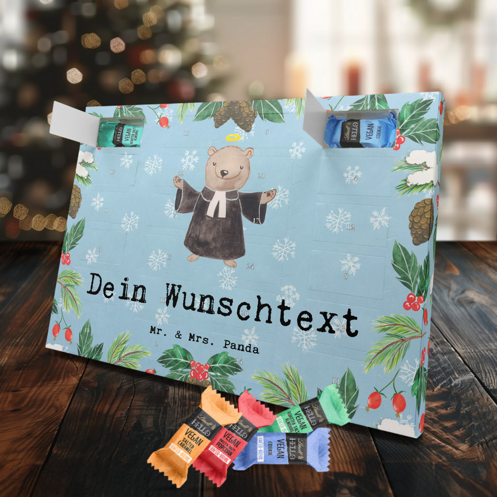 Personalisierter veganer Adventskalender Pfarrer Leidenschaft Personalisierter veganer Adventskalender, Beruf, Ausbildung, Jubiläum, Abschied, Rente, Kollege, Kollegin, Geschenk, Schenken, Arbeitskollege, Mitarbeiter, Firma, Danke, Dankeschön, Pastor, Diener Gottes<br />Geistlicher, Pfarrer, Prediger<br />Priester, Theologe, Kirche