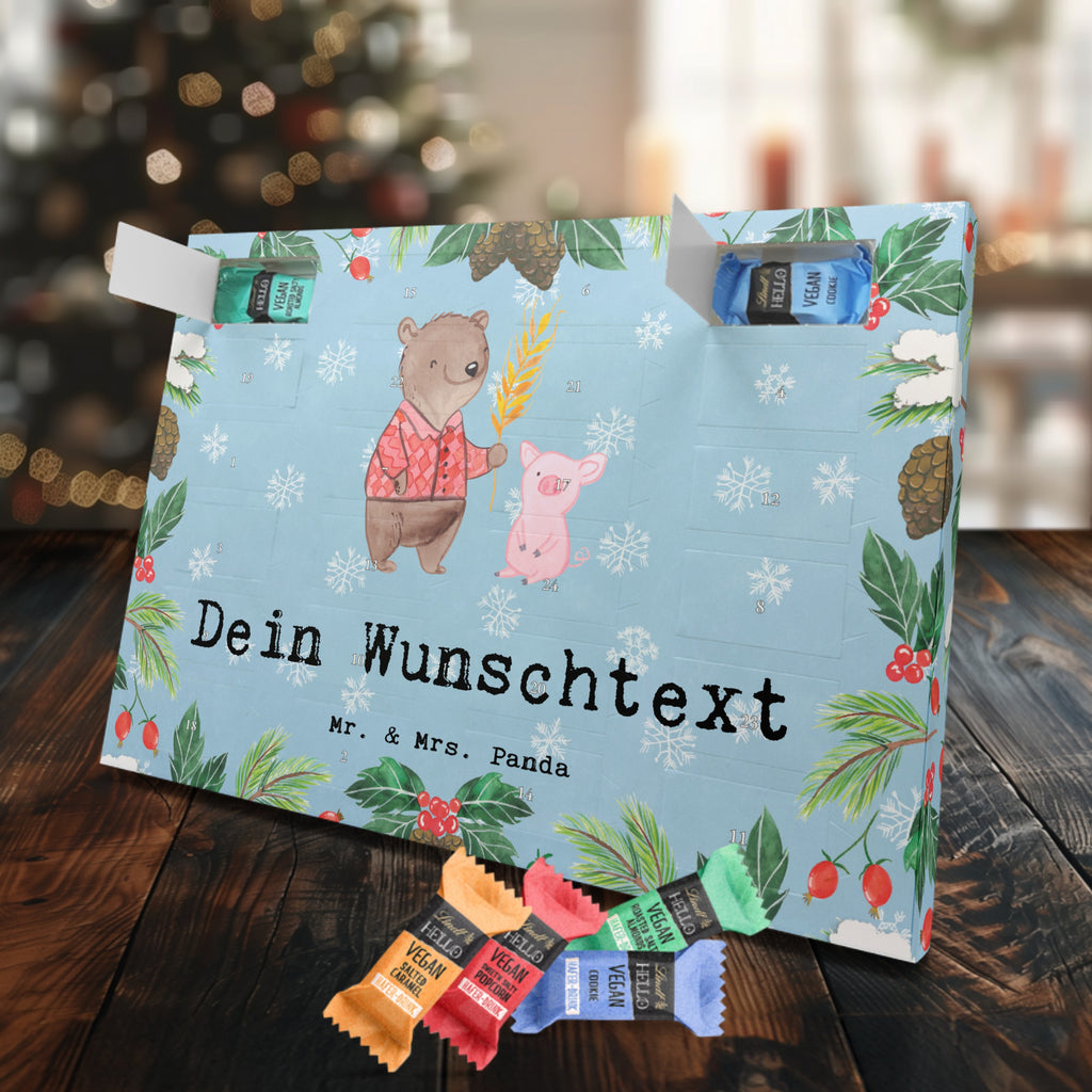 Personalisierter veganer Adventskalender Landwirt Leidenschaft Personalisierter veganer Adventskalender, Beruf, Ausbildung, Jubiläum, Abschied, Rente, Kollege, Kollegin, Geschenk, Schenken, Arbeitskollege, Mitarbeiter, Firma, Danke, Dankeschön, Landwirt; Bauer, Tierwirt, Agronom, Farmer, Bauernhof