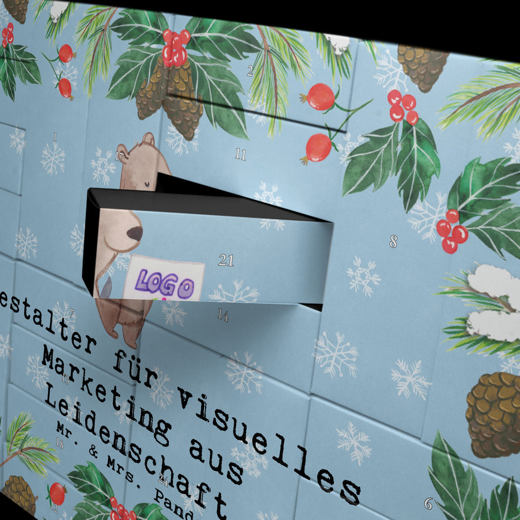 Befüllbarer Adventskalender Gestalter für visuelles Marketing Leidenschaft Befüllbarer Adventskalender, Adventskalender zum selbst befüllen, Beruf, Ausbildung, Jubiläum, Abschied, Rente, Kollege, Kollegin, Geschenk, Schenken, Arbeitskollege, Mitarbeiter, Firma, Danke, Dankeschön