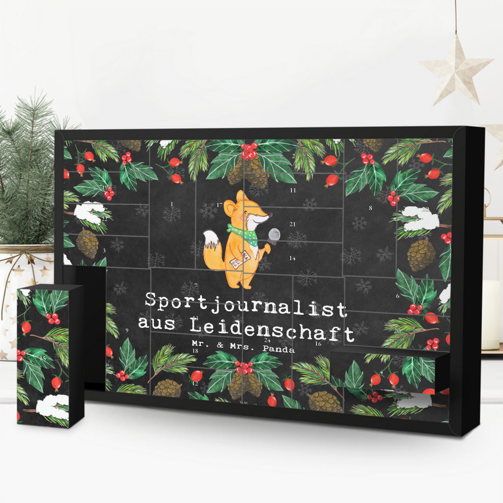 Befüllbarer Adventskalender Sportjournalist Leidenschaft Befüllbarer Adventskalender, Adventskalender zum selbst befüllen, Beruf, Ausbildung, Jubiläum, Abschied, Rente, Kollege, Kollegin, Geschenk, Schenken, Arbeitskollege, Mitarbeiter, Firma, Danke, Dankeschön, Sportjournalist, Journalist, Reporter, Redakteur, Pressebüro, Studium