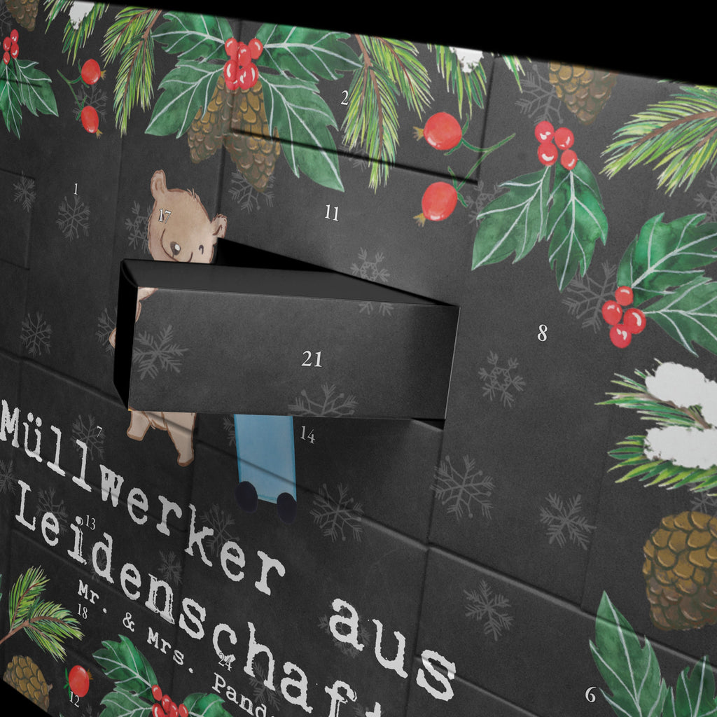 Befüllbarer Adventskalender Müllwerker Leidenschaft Befüllbarer Adventskalender, Adventskalender zum selbst befüllen, Beruf, Ausbildung, Jubiläum, Abschied, Rente, Kollege, Kollegin, Geschenk, Schenken, Arbeitskollege, Mitarbeiter, Firma, Danke, Dankeschön, Müllwerker, Fachkraft Kreislauf- und Abfallwirtschaft, Müllentsorger, Kehrichtmann, Müllmann, Müllfahrer