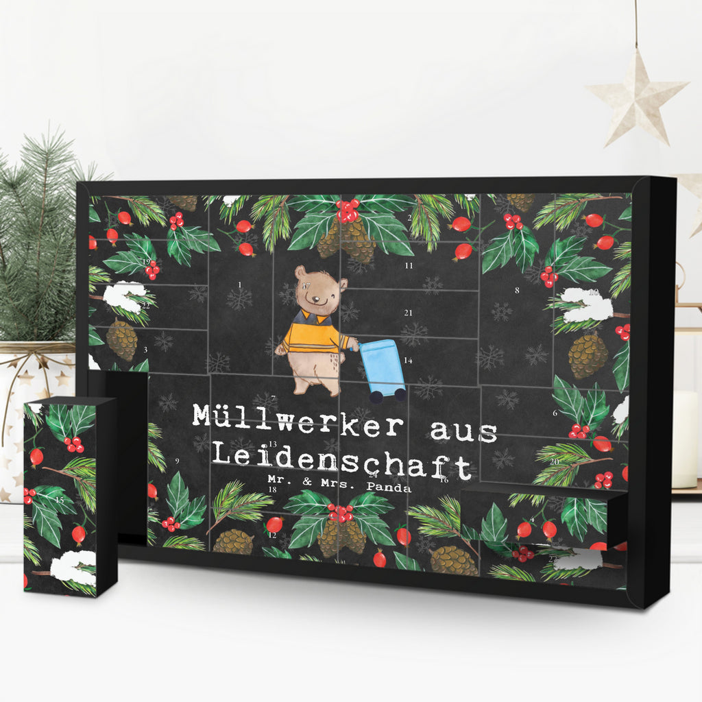 Befüllbarer Adventskalender Müllwerker Leidenschaft Befüllbarer Adventskalender, Adventskalender zum selbst befüllen, Beruf, Ausbildung, Jubiläum, Abschied, Rente, Kollege, Kollegin, Geschenk, Schenken, Arbeitskollege, Mitarbeiter, Firma, Danke, Dankeschön, Müllwerker, Fachkraft Kreislauf- und Abfallwirtschaft, Müllentsorger, Kehrichtmann, Müllmann, Müllfahrer